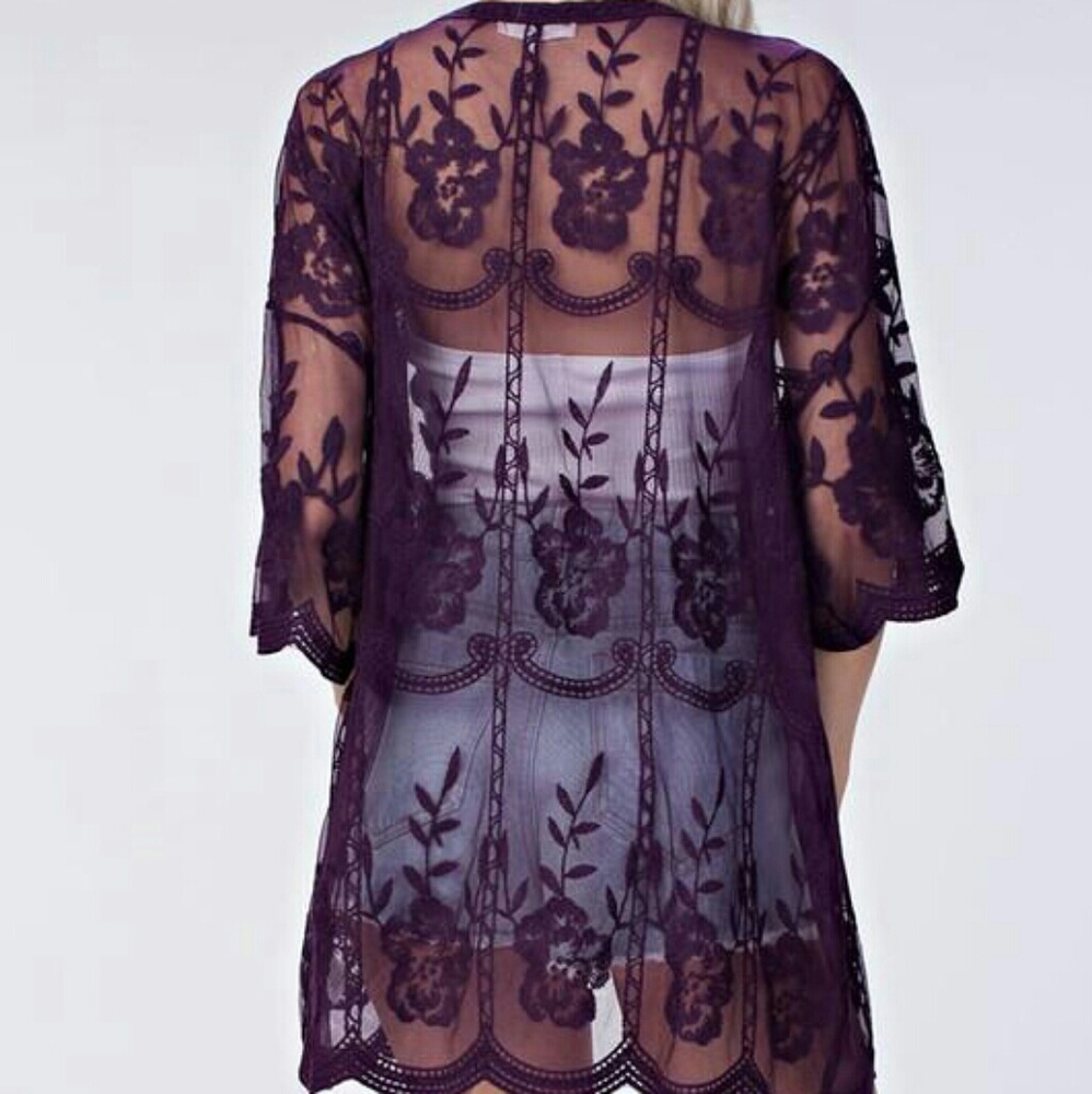 Lace cardigan